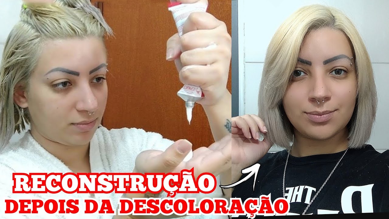TRATAMENTO PÓS DESCOLORAÇÃO com Queratina e Glicopan Pet - RECUPERA CABELO ELÁSTICO E EMBORRACHADO!