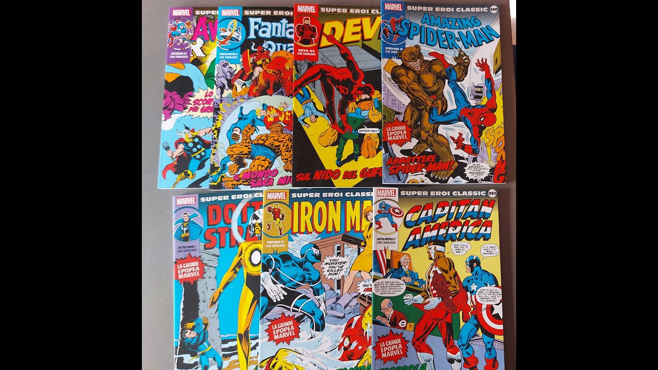 Super Eroi Classic dal 237 al 243