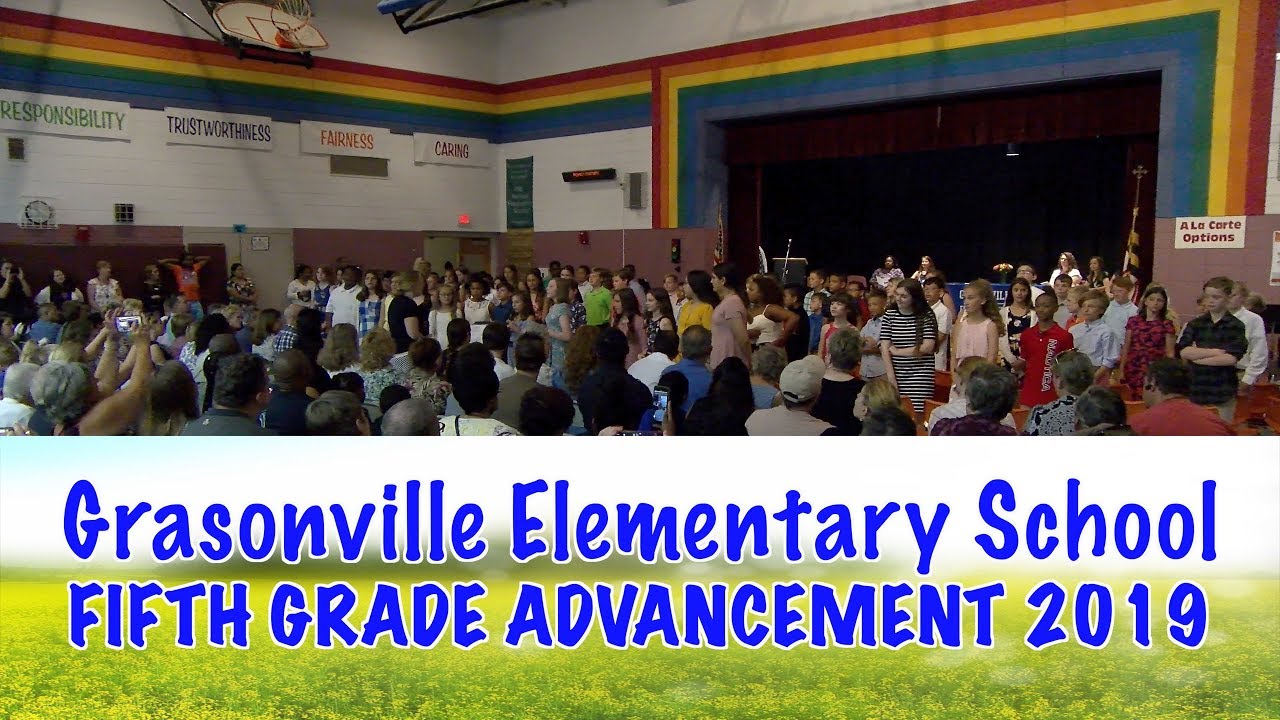 Grasonville Elementary 5th Grade Advancement 2019