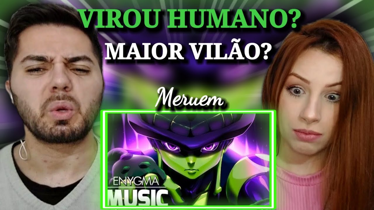 REACT Rei Sem Nome | Meruem (Hunter X Hunter) | Enygma | BG React