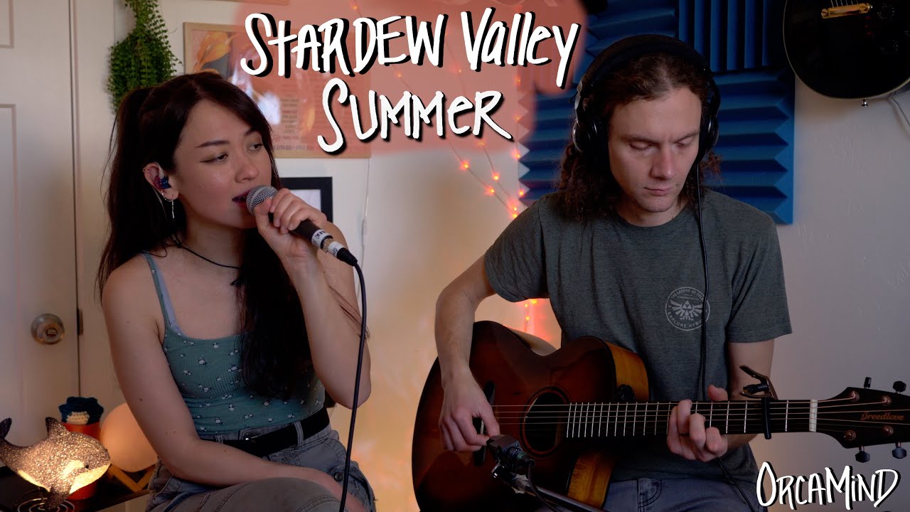 🍊 Stardew Valley w/ lyrics: Summer 🍊☀️ (The Sun Can Bend an Orange Sky) by OrcaMind 