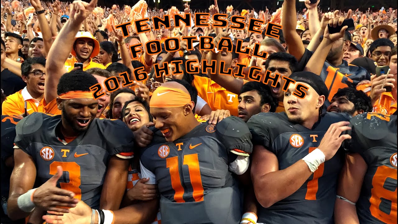 Tennessee Football 2016 Highlights