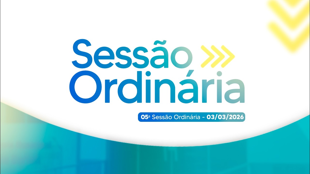 05ª Sessão Ordinária da Câmara Municipal de Salete SC- 03/03/2026.