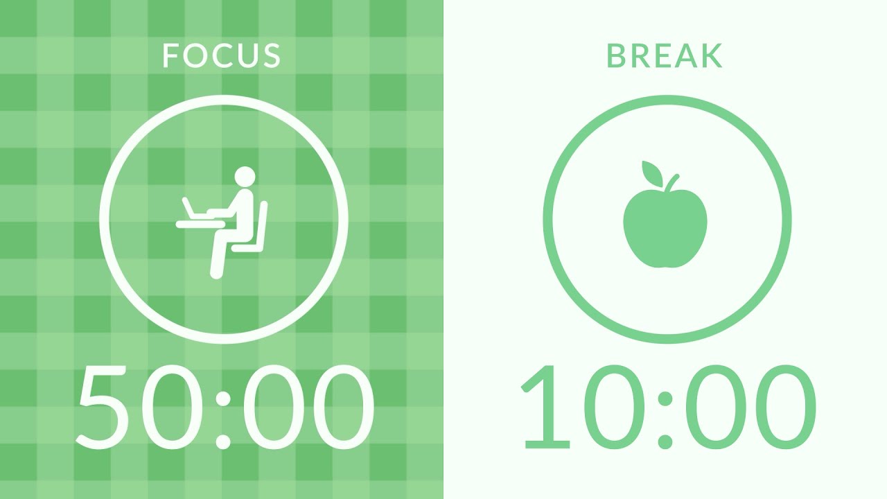 50/10 Pomodoro Timer with Green Noise 🎧 Study with Me for Deep Focus & ADHD ✨