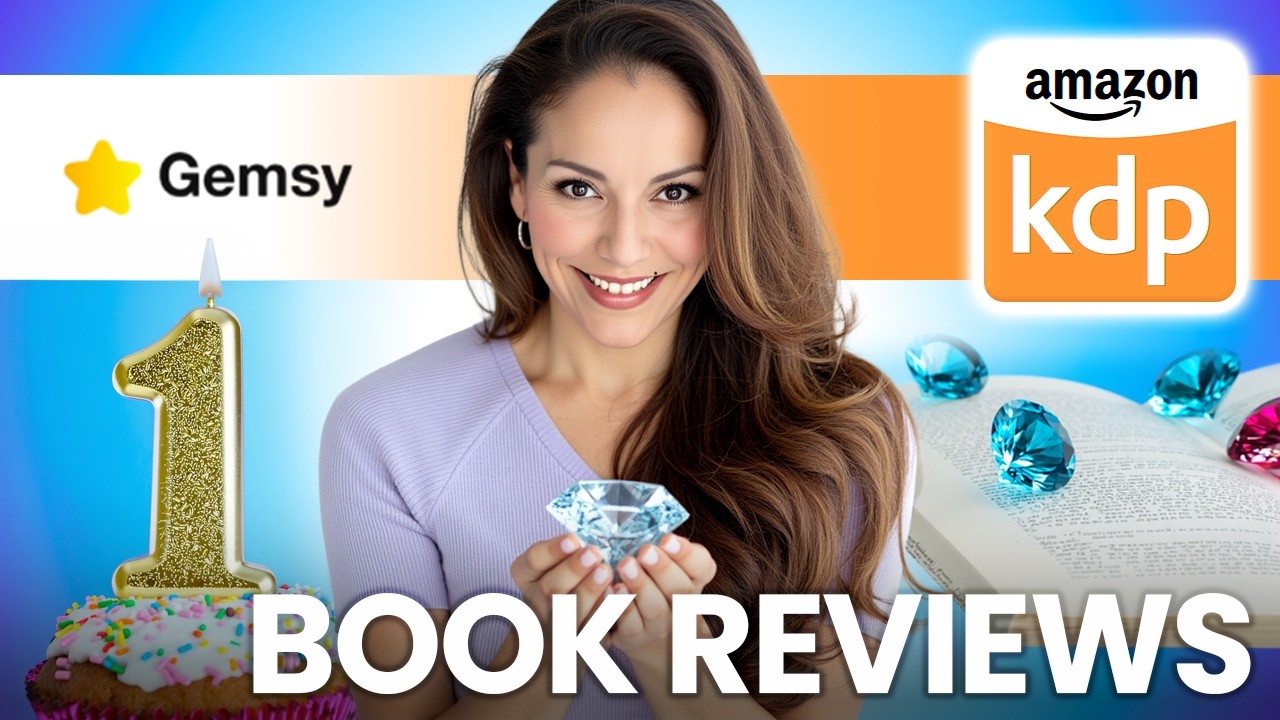 Amazon KDP - 1 Year Using Gemsy for Book Reviews! #kdp
