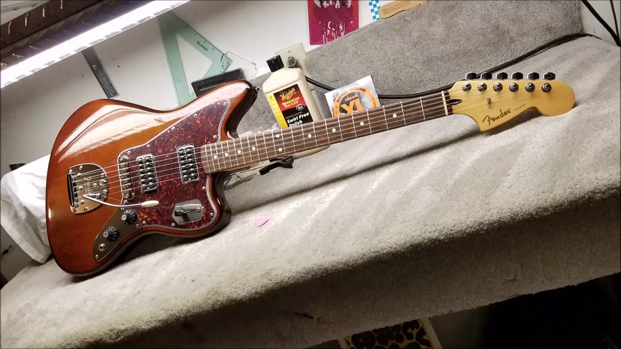 2016 Fender Jaguar HH + Fidelitrons + Marr style switch, Jag'bronita Partscaster