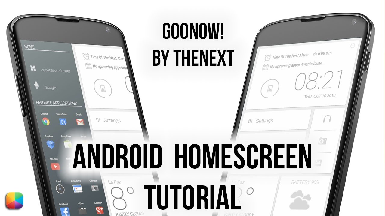 GOONOW! (by THENEXT) - Android Homescreen Tutorial