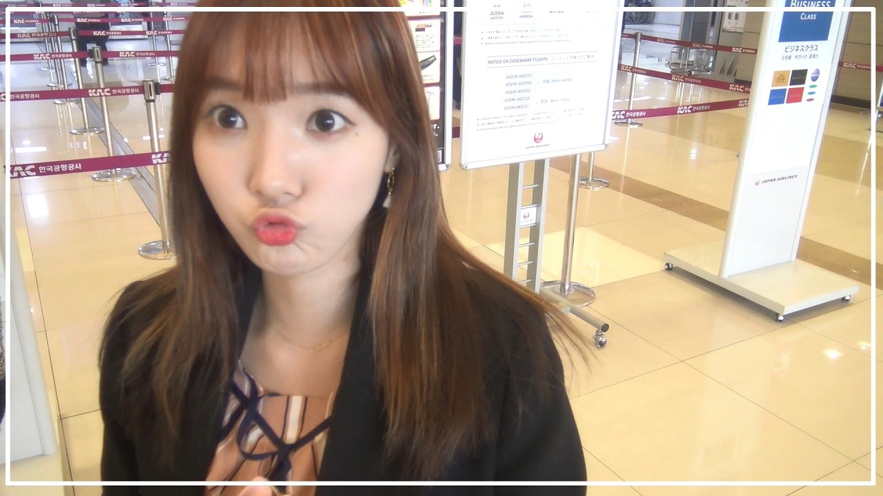 170224 스텔라(Stellar) 민희(Minhee) - 김포국제공항 출국(出國) 김포 (GMP) → 하네다(HND), 도쿄콘서트 sub : cn