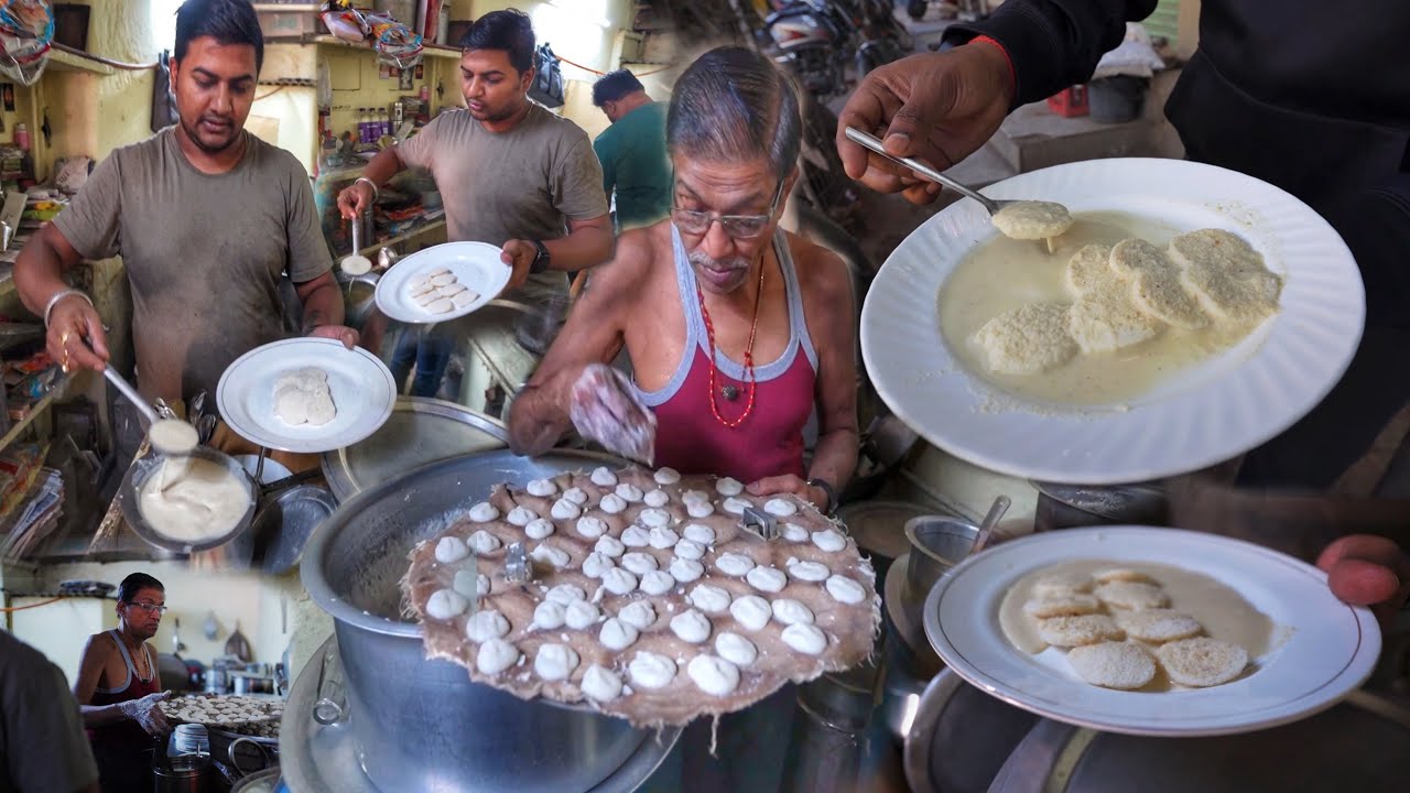 India’s Smallest Button Idly | Since 1968 Babaji Idly Hyderabad | Street Food India
