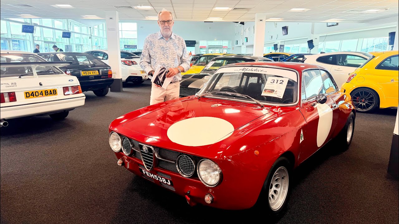 Aper&ccedil;u de la vente Iconic &agrave; la Silverstone BRDC Classic des 24 et 25 juillet. AMG, Integrale, Alf...