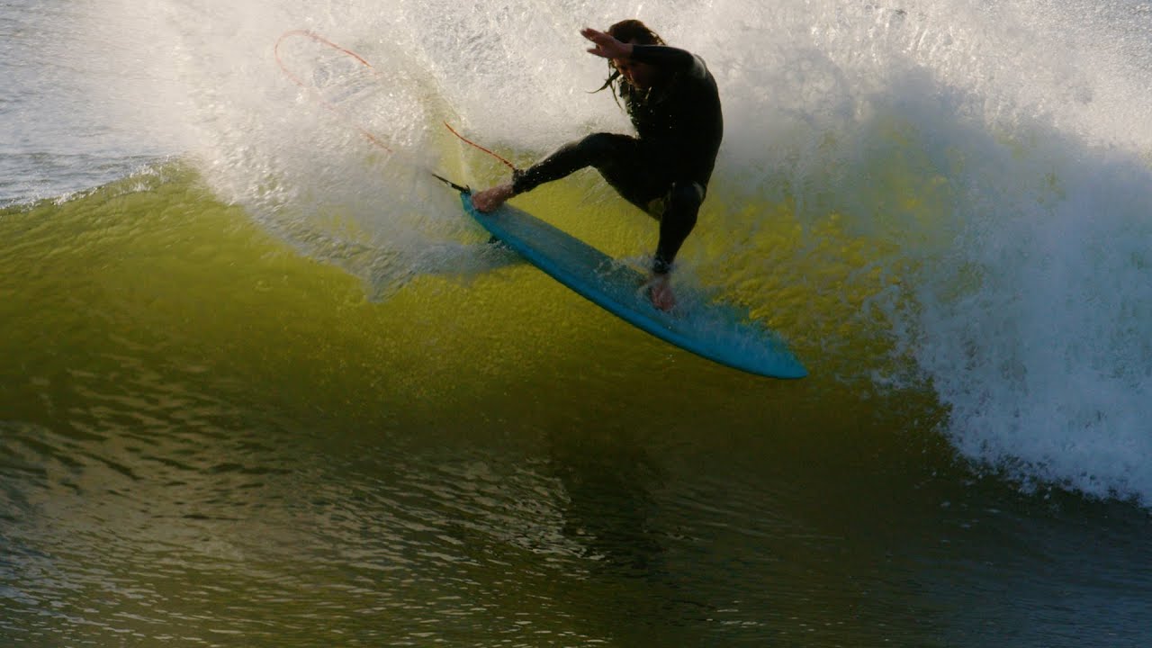 Asher Pacey on a 5ft twin fin