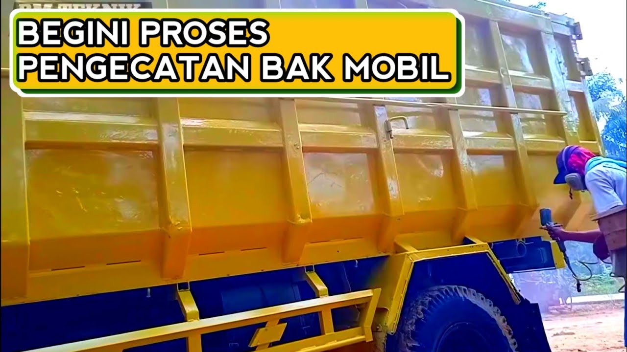 cat bak truk canter