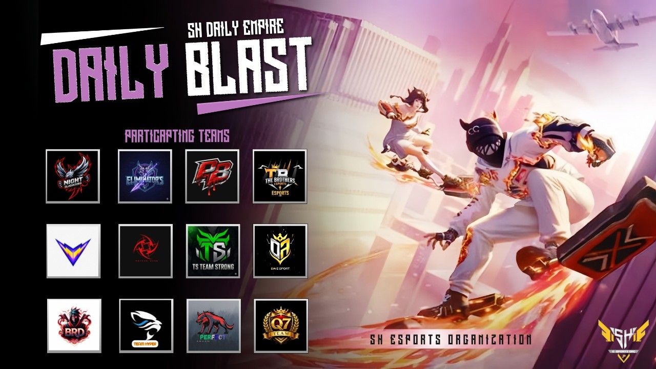[🔴LIVE] SH DAILY EMPIRE 🔥| DAILY BLAST MATCH | SH E-SPORTS ORG