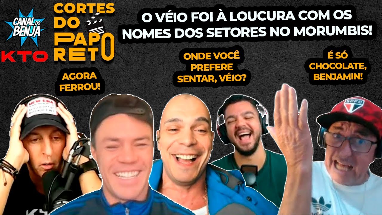 OS NOVOS NOMES DOS SETORES DO MORUMBIS DEIXARAM O VÉIO MALUCO! - #166 - CORTE DO PAPO RETO