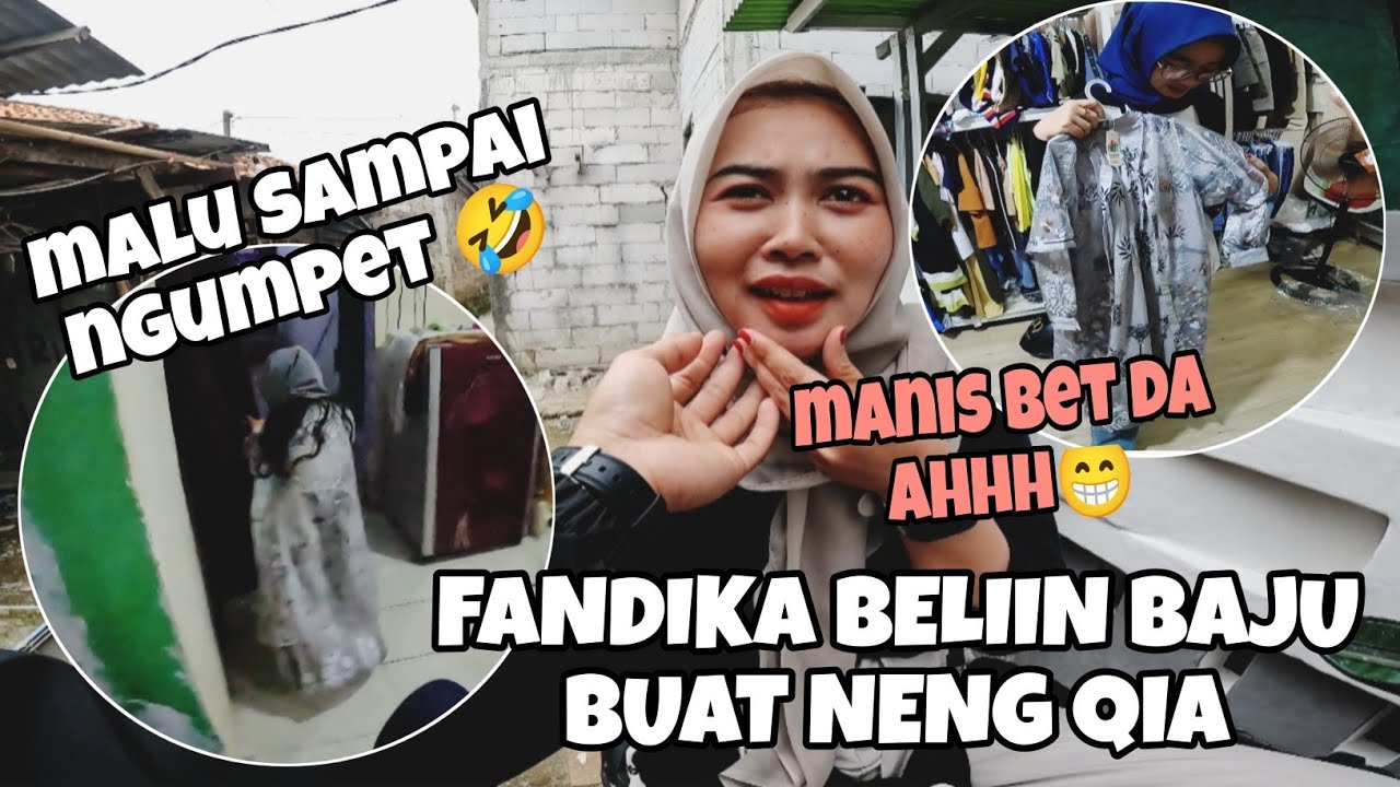 MAKIN HARI MAKIN MANIS🥰 BELIIN BAJU BUAT QIA MALU SAMPE NGUMPET🤣