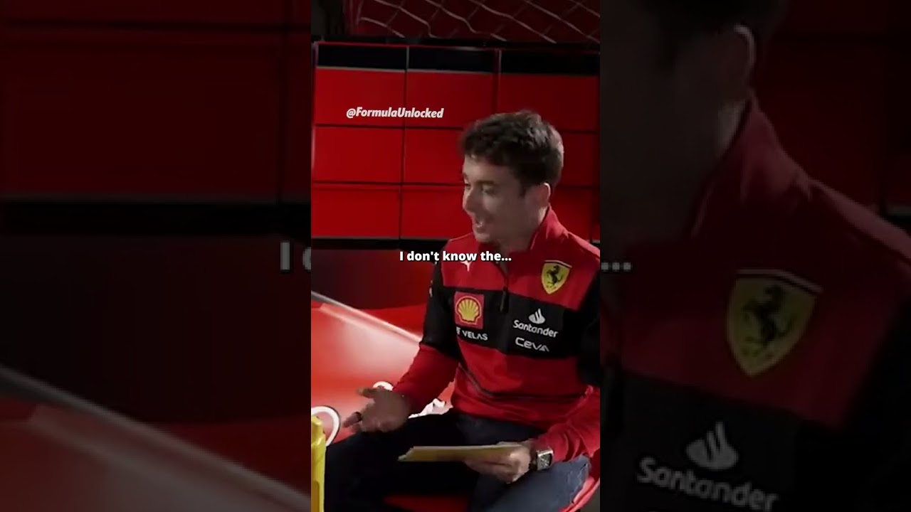 Charles Leclerc Sings the Macarena 😂