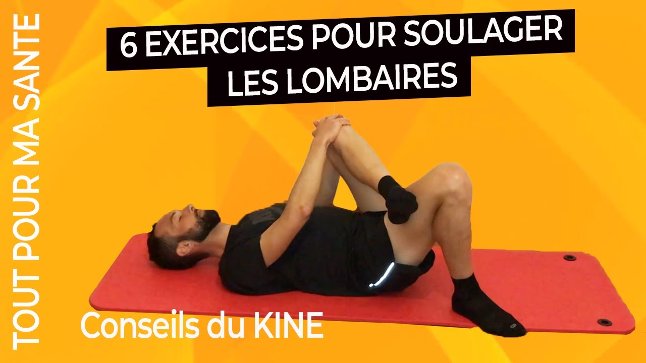 Soulager la douleur lombaire : 6 exercices kiné à faire
