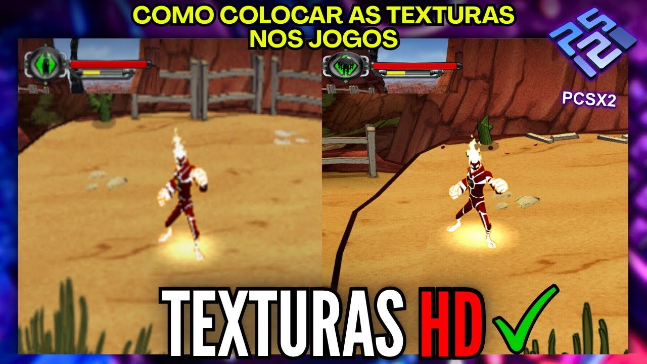 COMO IMPORTAR TEXTURAS no PCSX2 - Como colocar Texturas HD nos jogos