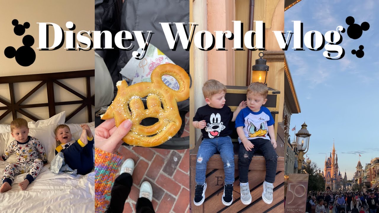 Disney vlog: twin toddlers take on Disney World for the FIRST time!