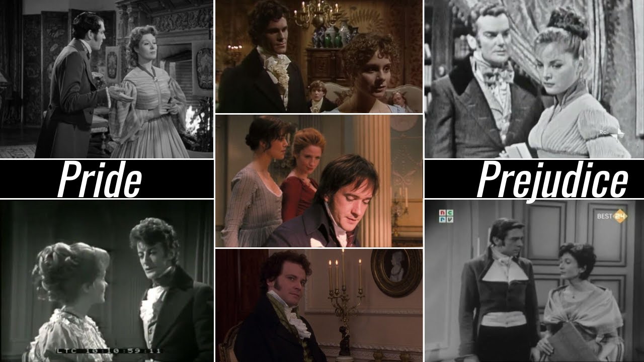 Mr. Darcy's defect - Pride & Prejudice (1940,1957,1961,1967,1980,1995,2005)