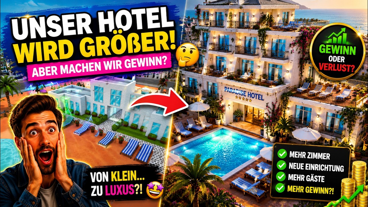 Unser Hotel wird größer! Aber machen wir Gewinn? | Hotel Architect #006