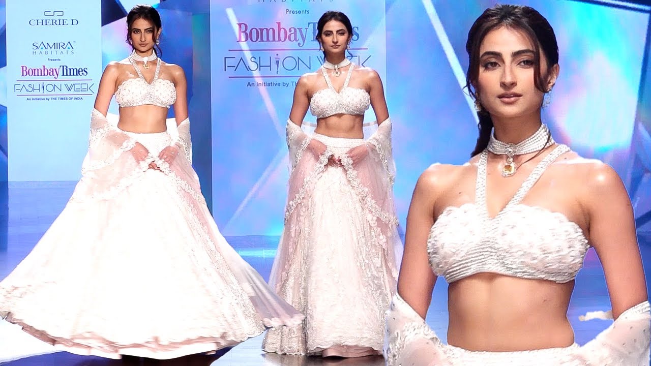Palak Tiwari Walk The Ramp For Designer Cherie D At Bombay Times Fashion Week 2025