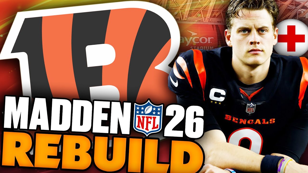 I Drafted an 87 Overall Rookie! Rebuilding The Cincinnati Bengals on Madden 26 Franchise