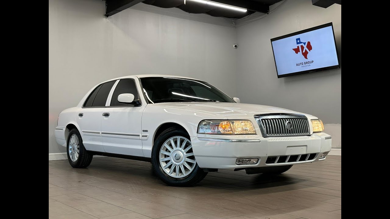 2010 Mercury Grand Marquis LS RWD 6-Passenger Sedan 244 Horsepower 4.6L V8 Flex Fuel - For Sale