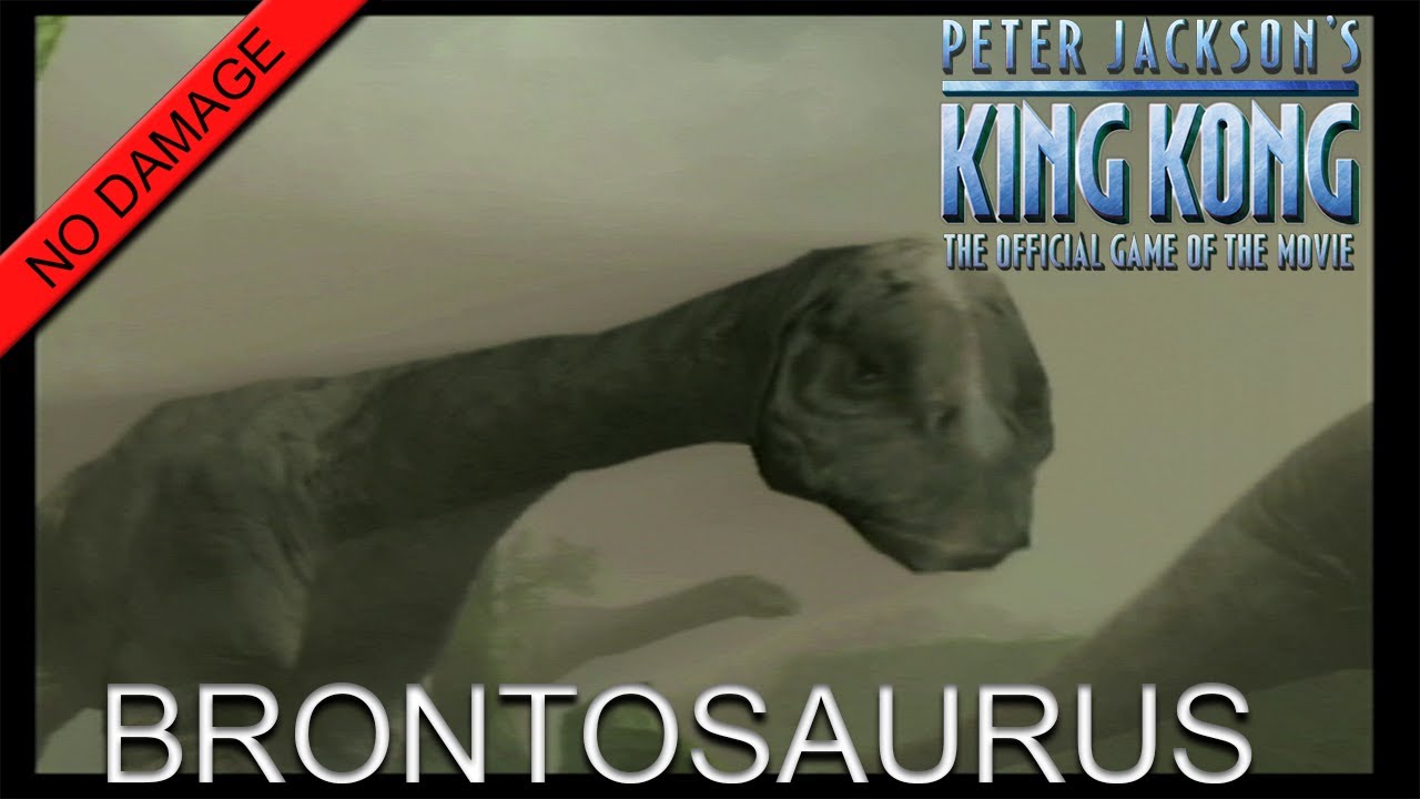 Peter Jacksons King Kong: The Game - Brontosaurus (No Damage)