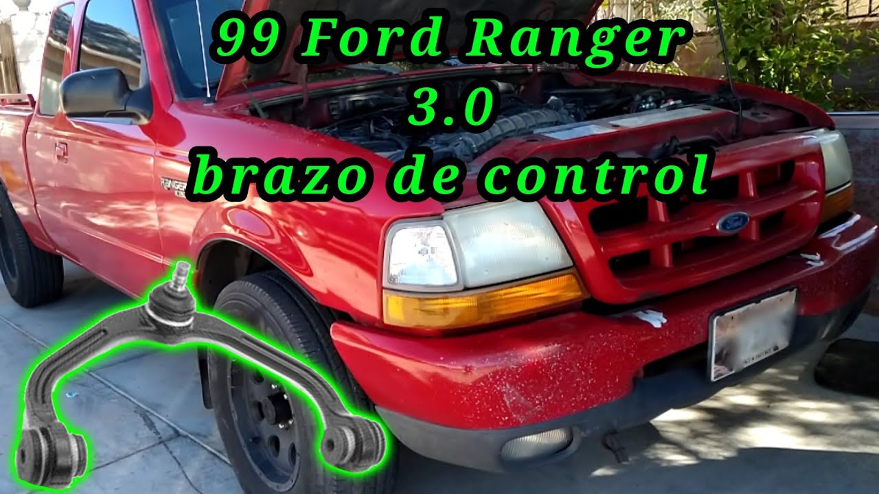 1999 Ford Ranger 3.0 Cómo cambiar el brazo de control Superior (How to change the upper control arm)
