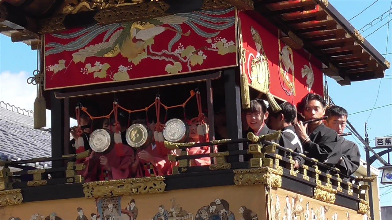 上野天神祭 神幸祭 （だんじり巡行 全九基）2023