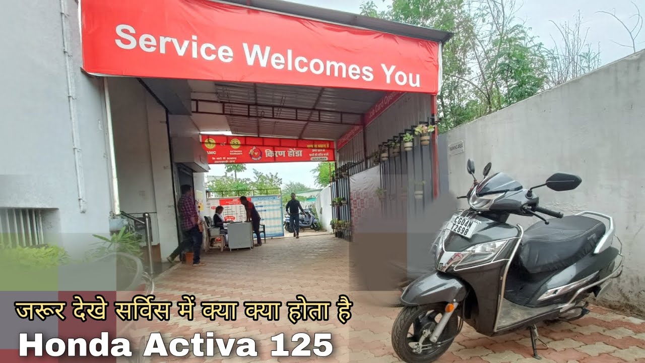 Honda Activa 125 BS6 | 4th Paid Service | Labour Charges