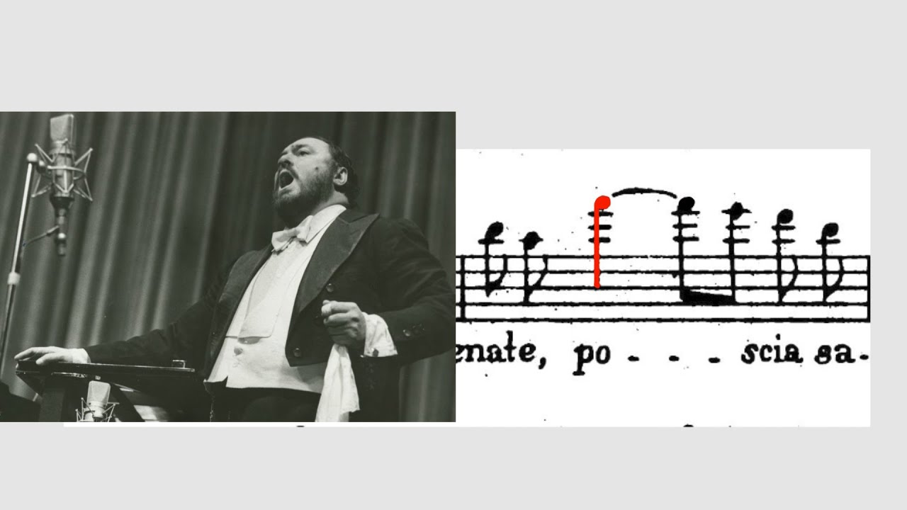 Pavarotti Sings HIGH F Aria - Bellini: I puritani / Act III - Credeasi, misera!