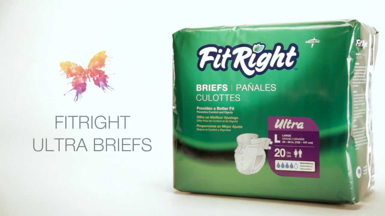 Where to buy Medline FitRight Basic Clothlike Adult Disposable Briefs?