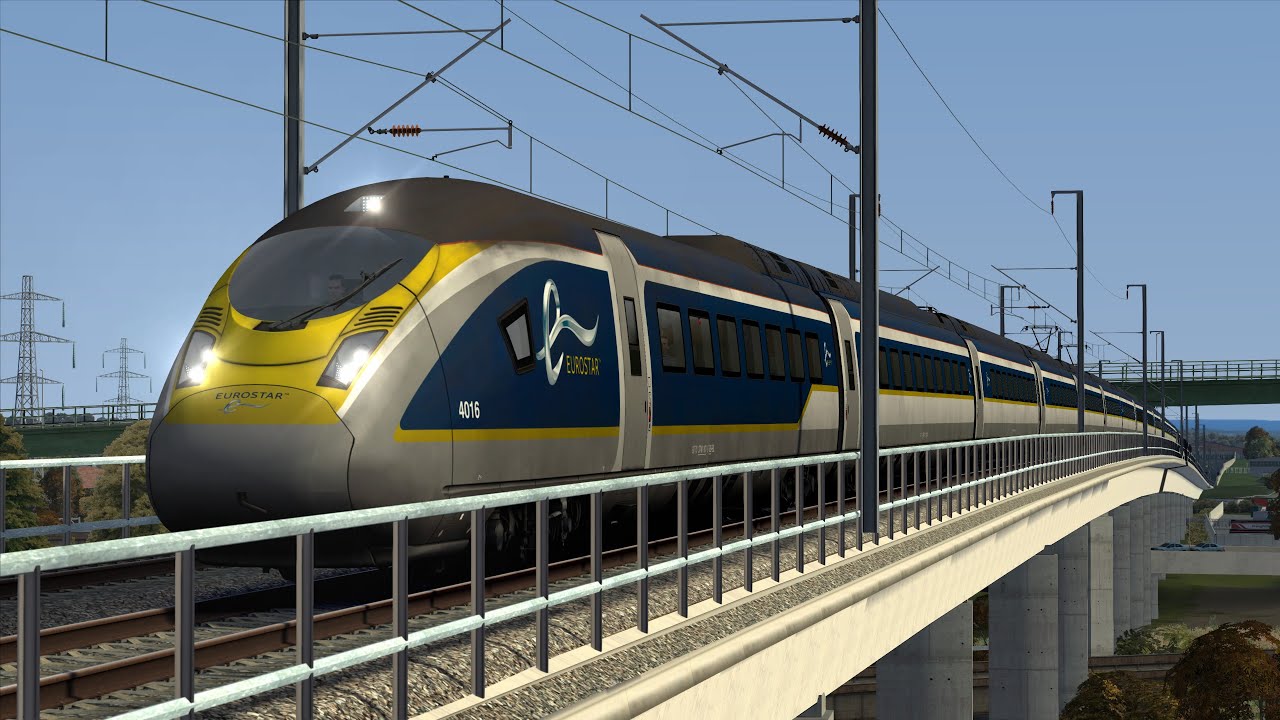 Train Simulator: *EUROSTAR* - Final leg to St Pancras Intl.