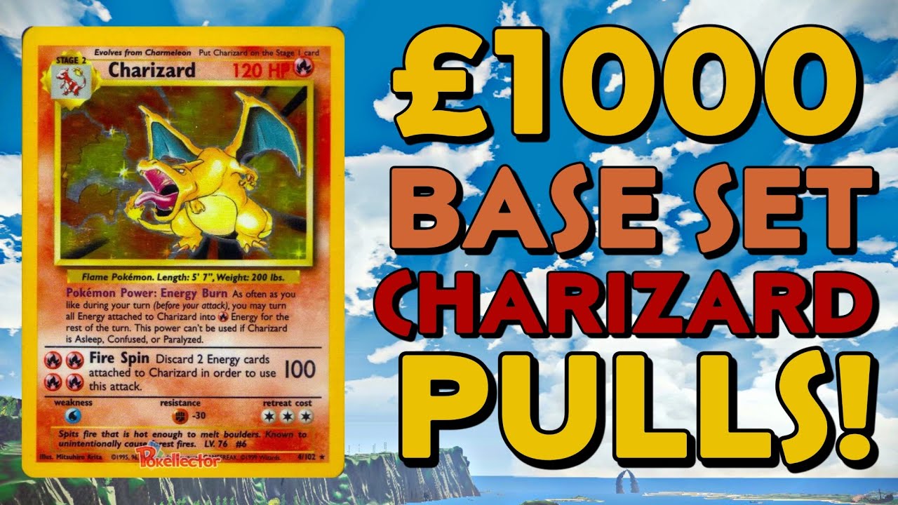 *TOP 3* BASE SET CHARIZARD PULLS + REACTIONS!
