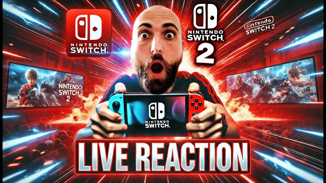 🔴 Live-Reaktion auf die Nintendo Switch 2 Präsentation – Alle News & Highlights! 🎮🔥