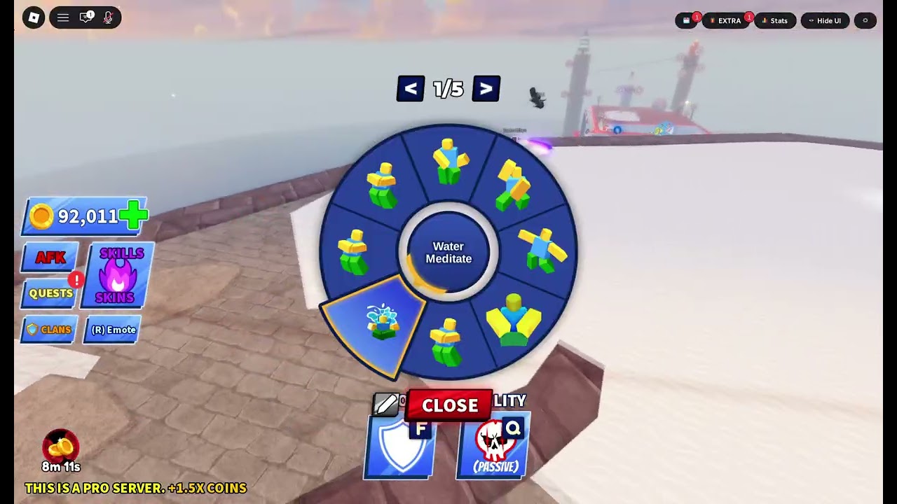 preclicking in eu servers