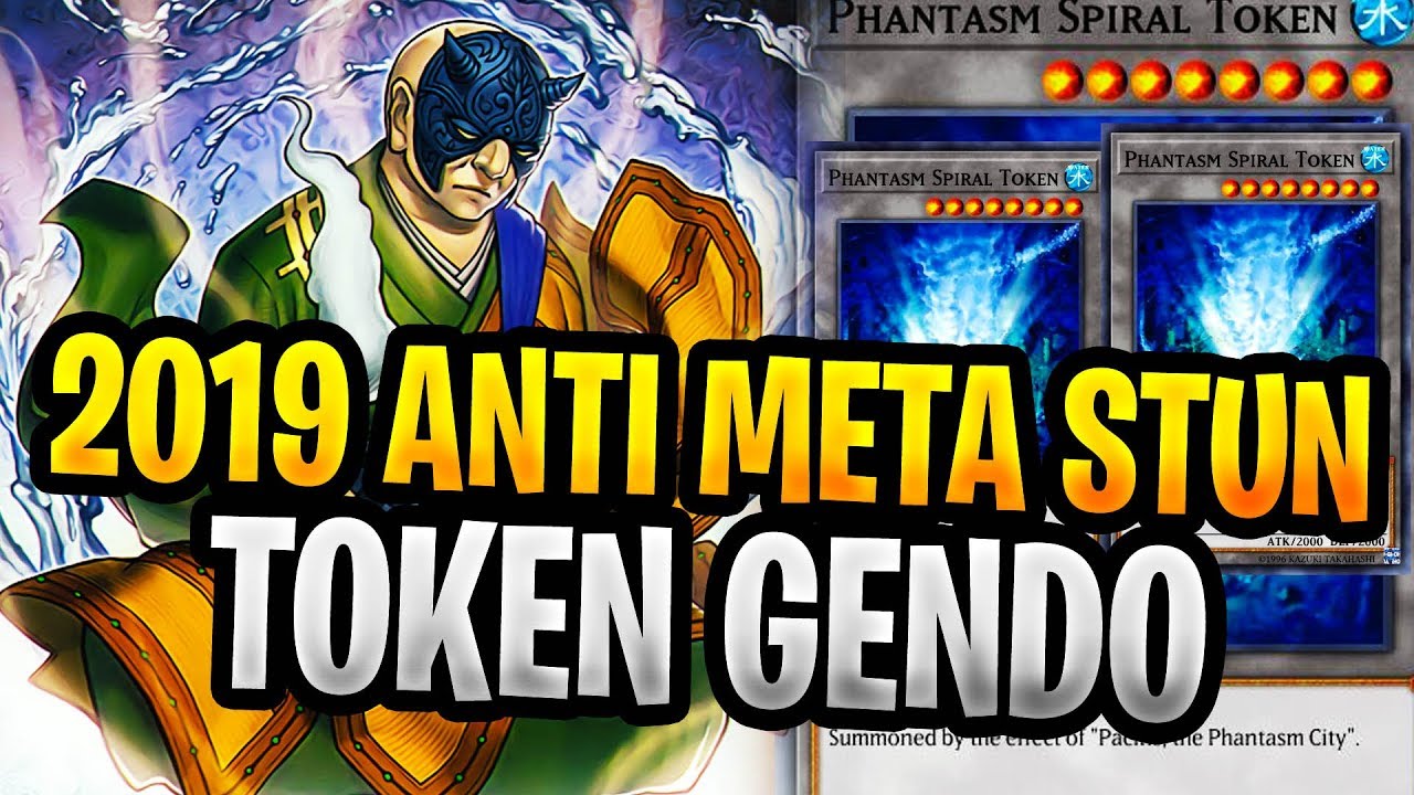 Token Gendo Control Anti Meta Stun Rouge Deck 2019 Anti Meta Deck Profile Yugioh
