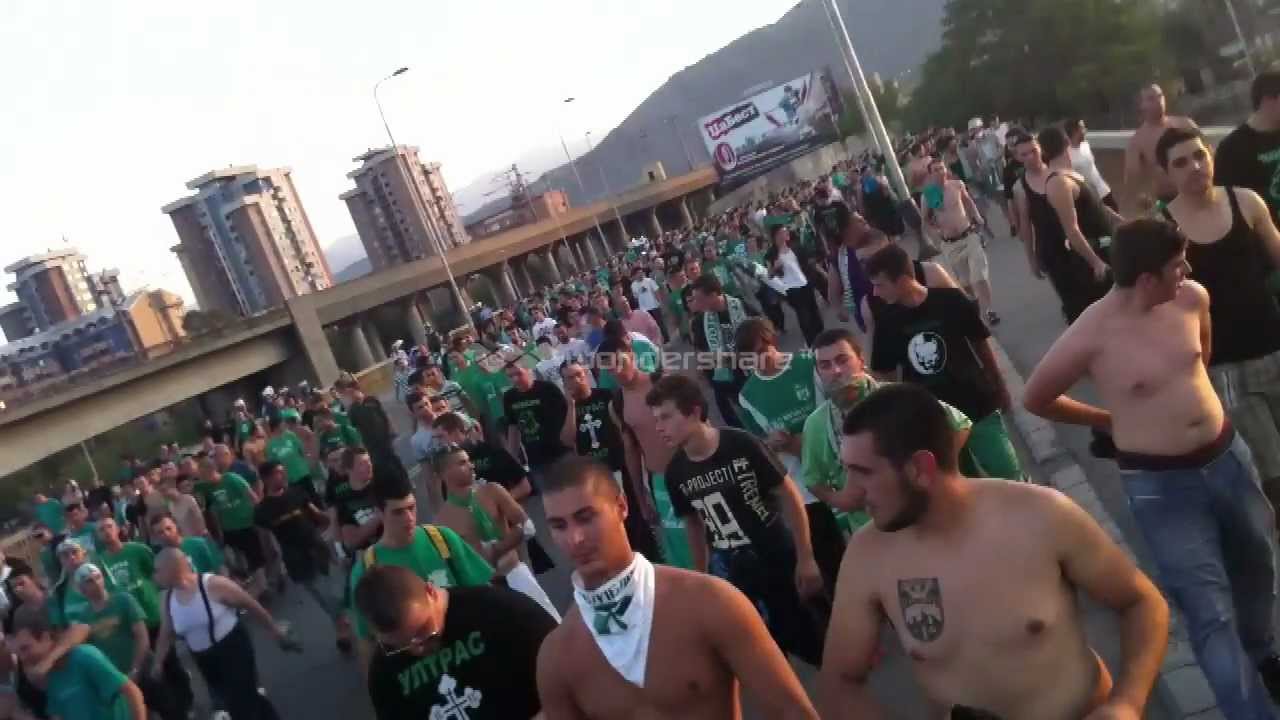 CKEMBARI - Premin most vo s.skopje 2012 + zeleznicka (PELISTER vs vardar)