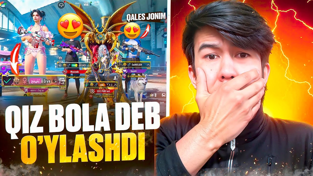 QIZ BOLA AKKAUNTIDA PRANK🤣NIMALAR BO’LIB KETTI😰