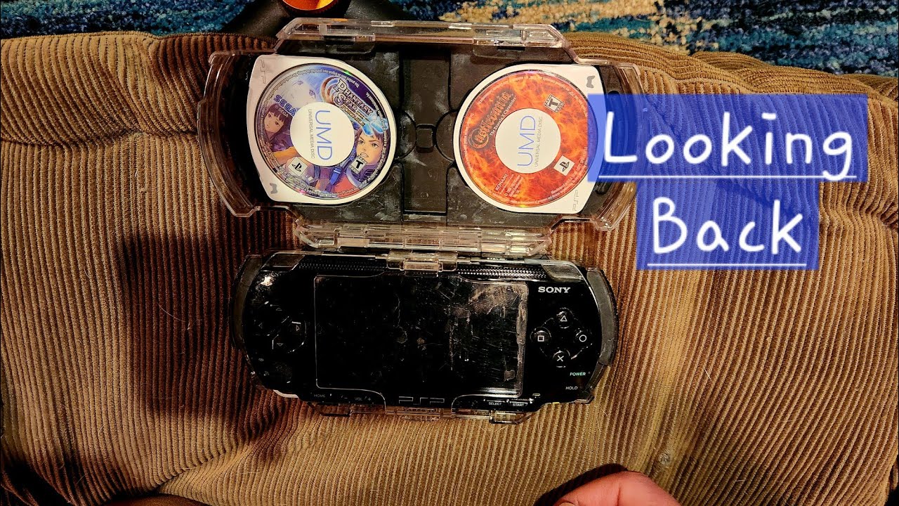 Старые времена... PSP 1000!!
