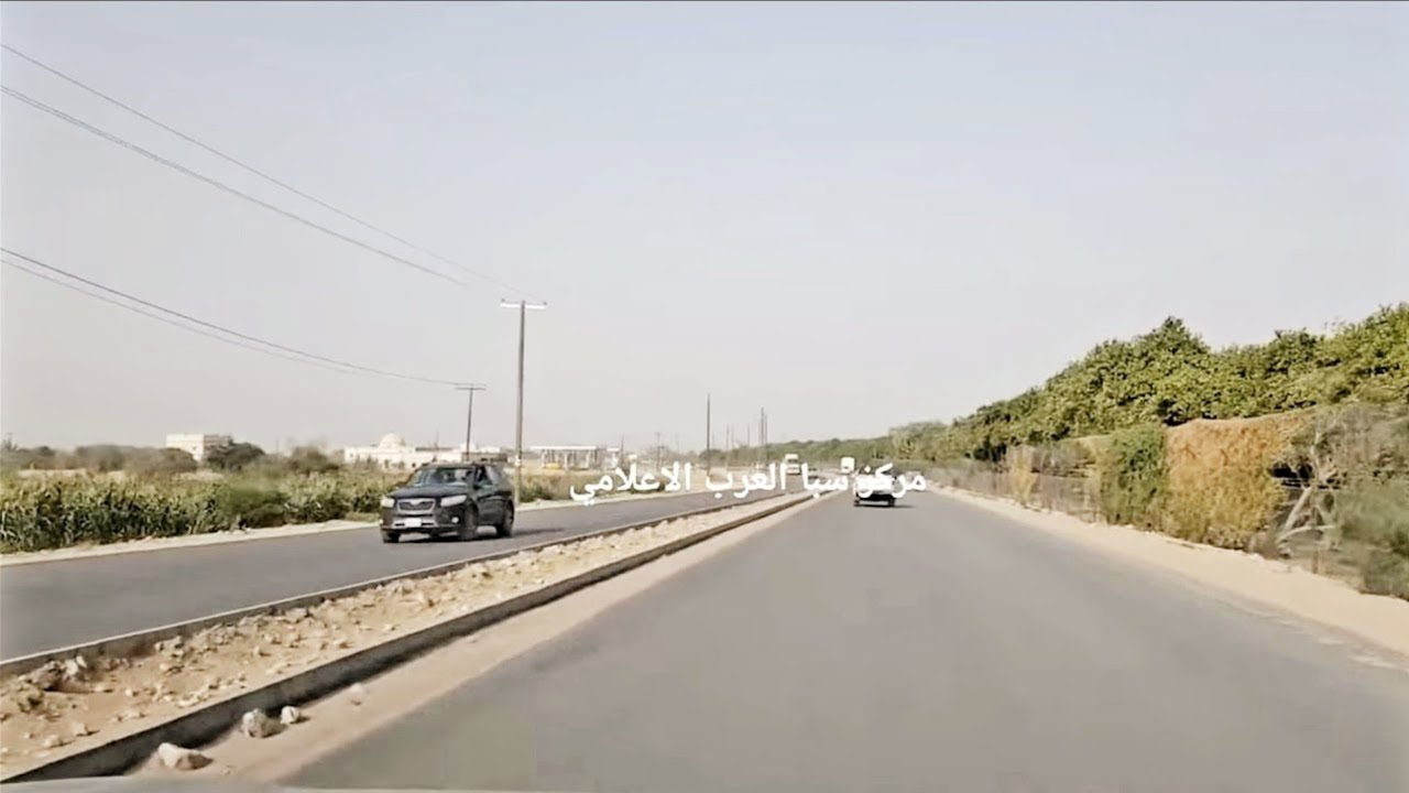 مدخل مدينة مارب بعد التوسعه و سفلته كامل خطين اليمن 2019 Yemen