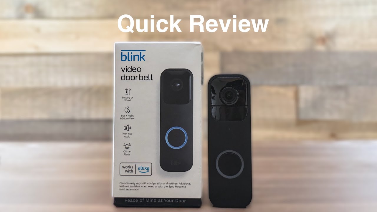 Quick Review of the Blink Video Doorbell #tech #diy #amazon #trending #security