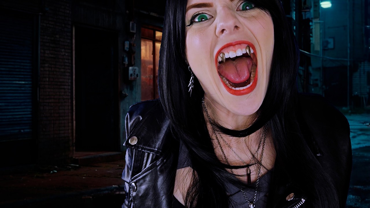 ASMR Roleplay | Cyberpunk Vamp Sabrina Turns You In An Alley | Cyber-Vickiverse Ep 2