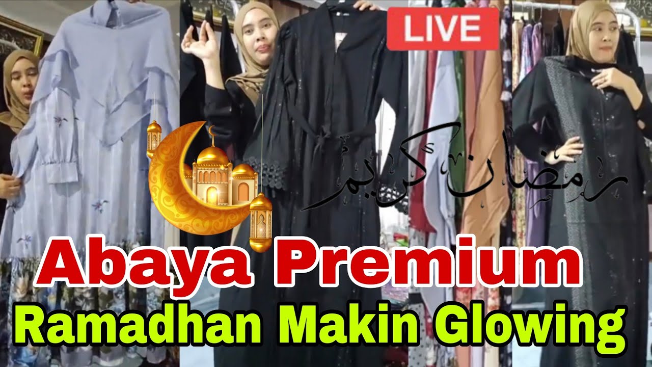 Gamis Abaya Premium Lilin Collection – Koleksi Spesial Menyambut Ramadhan