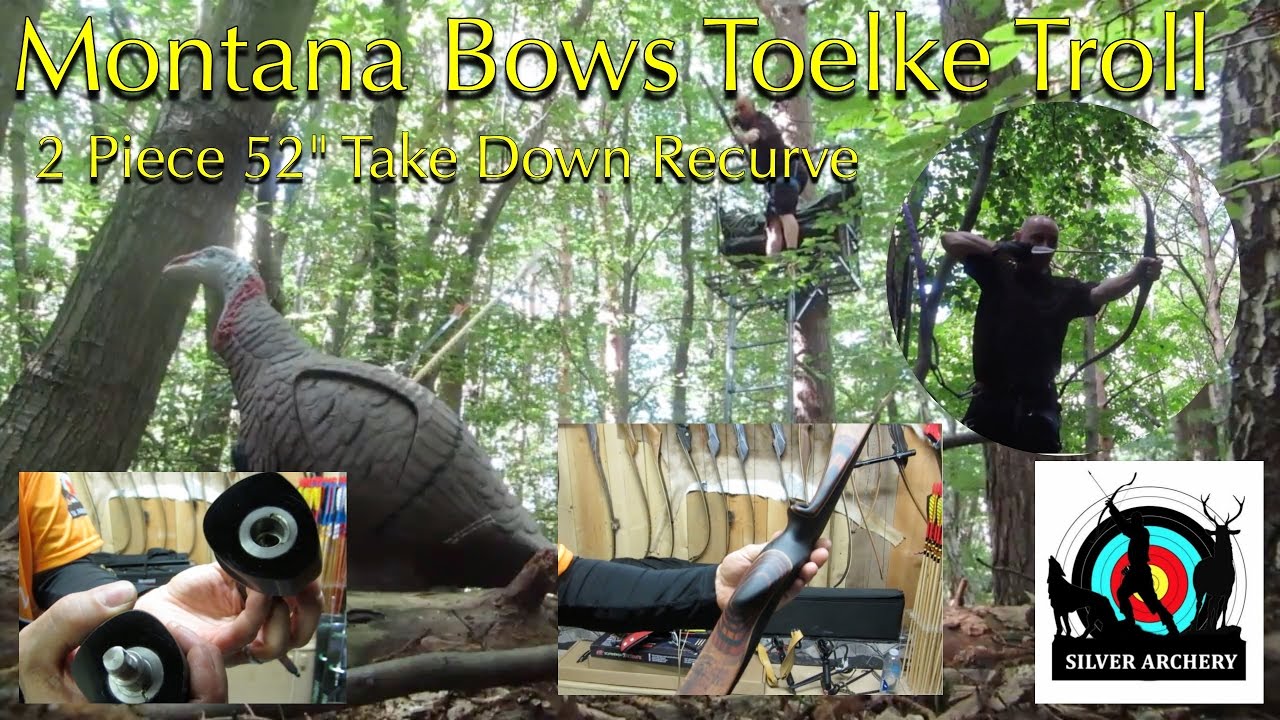 Montana Bows Toelke Troll - 2-секционный рекурсивный лук Take Down
