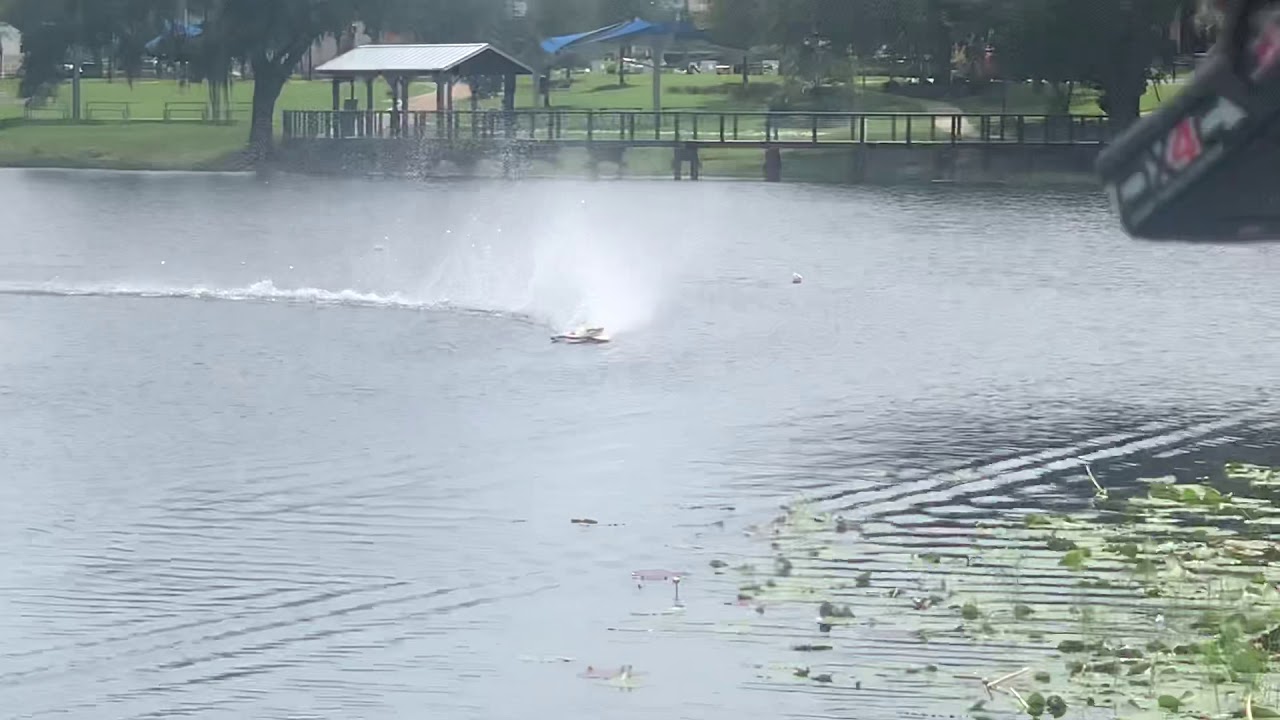 Blazer Marine Slingshot Gas Rigger first run!