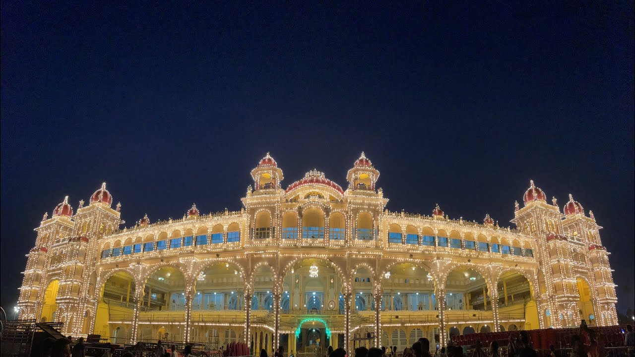 Mysuru Dussehra Night 2023 - { Mysuru City View }