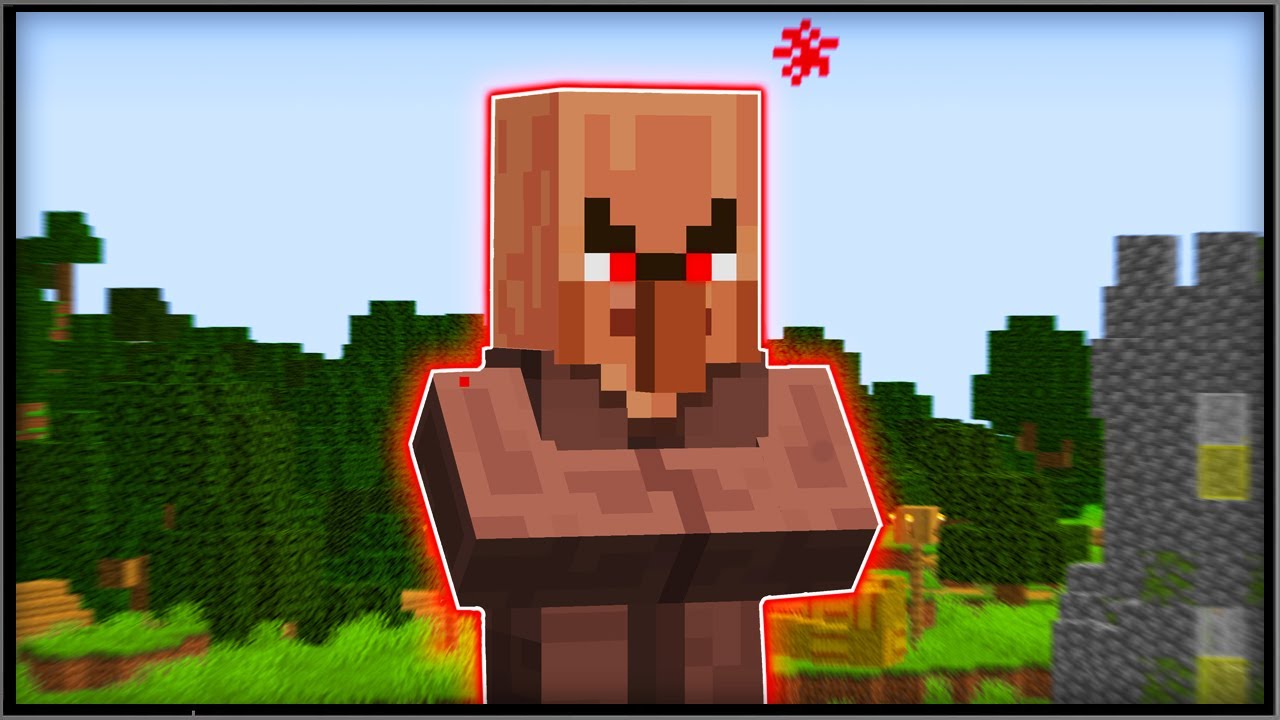 So I added ANGRY VILLAGERS in Minecraft... [Datapack]